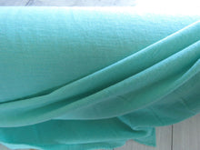 Load image into Gallery viewer, 64cm Pullton Turquoise 100% merino jersey knit 165g 150cm
