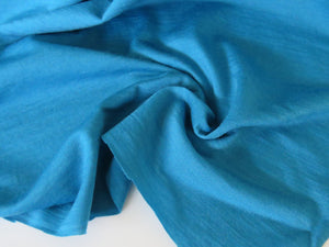 73cm Belmont Teal 44% merino 43% tencel 13% nylon 150g jersey knit