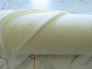1.6m Madison Cream 100% merino jersey knit 165g 150cm- precut length