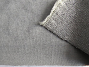 40cm Stonewall Grey 43% Merino 44% Tencil 6% elastane 7% Nylon Sweatshirting 260g 175cm wide