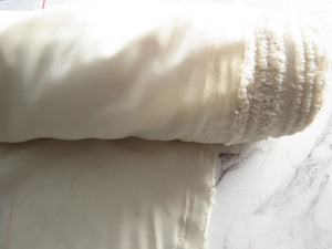 3m Cream Pongee Lining 150cm-precut as longest piece left.
