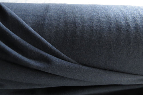 3m Athens Blue Grey 96% Merino 4% Elastane 185g Jersey Knit-precut length