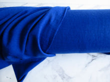 Load image into Gallery viewer, 70cm Prussian Blue Merino Nylon Corespun 50% Merino 33% Tencil 5% elastane 12% Nylon 155g- precut (Copy)