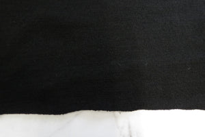 86cm Black Knight Interlock 100% Merino 250g 150cm- precut pieces only