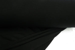 86cm Black Knight Interlock 100% Merino 250g 150cm- precut pieces only