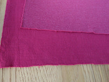 Load image into Gallery viewer, 1.15m Paige Pink and Blushed Wine 57% merino 43% nylon 290g Double face- precut lengths only