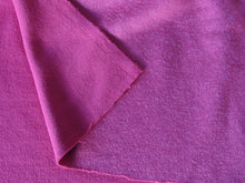 Load image into Gallery viewer, 1.15m Paige Pink and Blushed Wine 57% merino 43% nylon 290g Double face- precut lengths only