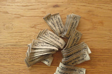 Load image into Gallery viewer, 10  Bronze  Handmade With Love and Double Hearts Labels 55 x 15mm