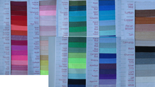 Load image into Gallery viewer, 62% off 15mm wide fold over elastic when you buy a 50 yard roll- approx. 45.6m Choose colour from menu- Delivery time approx. 2 weeks 20mm Fold over elastic FOE foldover elastic