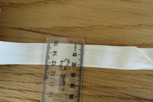 Load image into Gallery viewer, 10m Cream 20mm fold over foldover FOE elastic