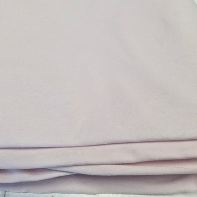 1m Baby Pink 95% Organic cotton 5% spandex stretch knit fabric 165cm