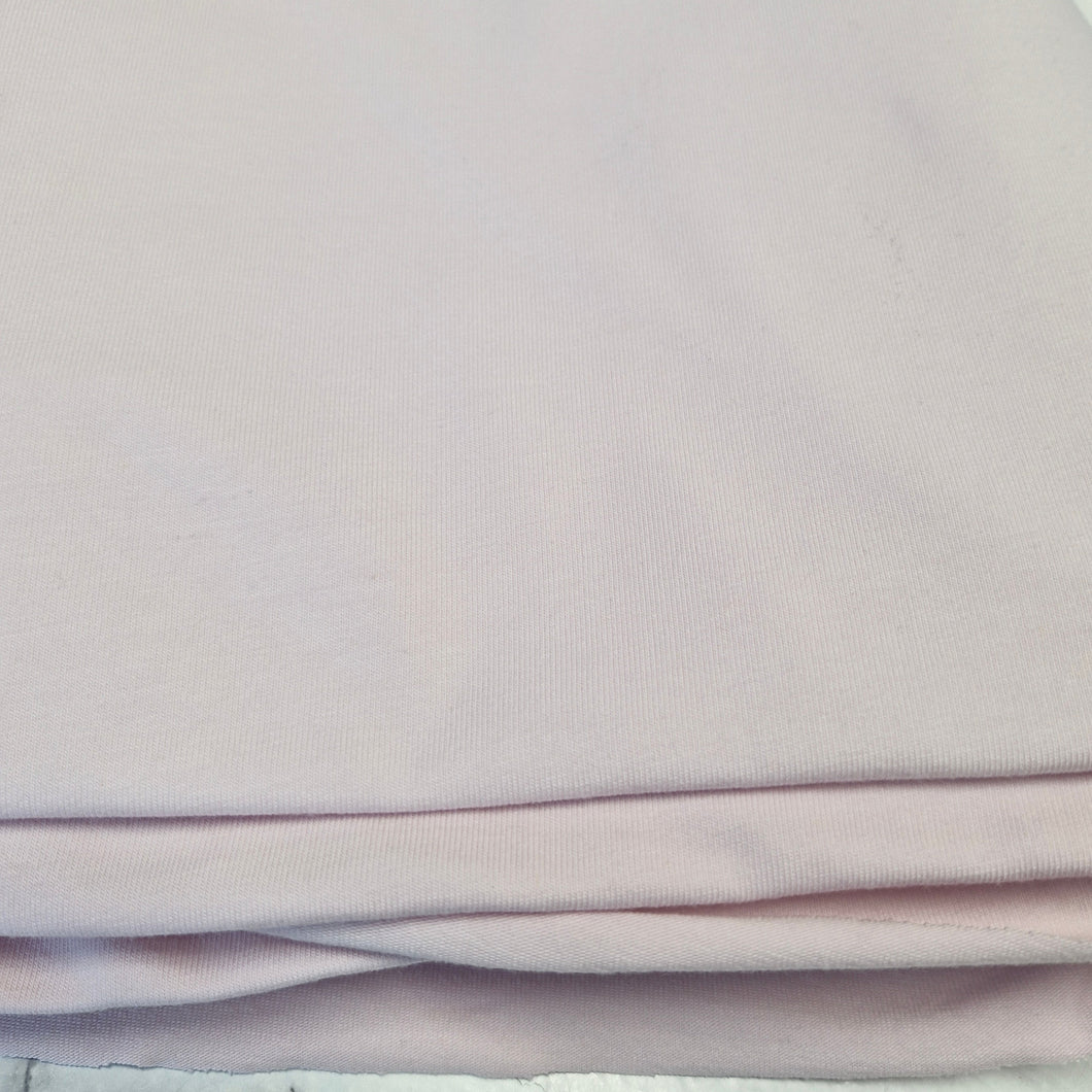 1m Baby Pink 95% Organic cotton 5% spandex stretch knit fabric 165cm