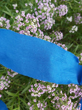 Load image into Gallery viewer, 1m Beaming Blue 100% Merino Jersey Knit 150g
