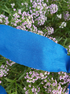 1m Beaming Blue 100% Merino Jersey Knit 150g
