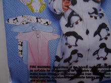 Load image into Gallery viewer, Butterick B5583 Baby Sleeping Bag Onesie Top Bib Size Lge and XL