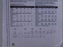Load image into Gallery viewer, Butterick B5584 Baby Jacket Pant Overall Hat Mittens Lge and XLge- Perfect for merino fabric