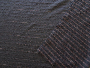 1.5m Plimco Navy Pink Stripe Star Eyelet 98.7% Merino 1.3% nylon 150g
