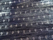 Load image into Gallery viewer, 1.5m Plimco Navy Pink Stripe Star Eyelet 98.7% Merino 1.3% nylon 150g