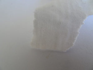 1.5m Winter White 150g 100% Merino Jersey Knit Fabric Nice for babywear