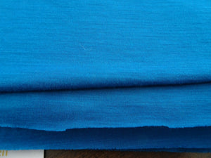 1m Montreal Teal Blue 65% merino 35% polyester jersey knit 120g