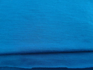1.5m Montreal Teal Blue 65% merino 35% polyester jersey knit 120g