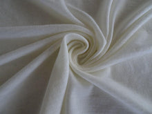 Load image into Gallery viewer, 2m Winter White 150g 100% Merino Jersey Knit Fabric 150cm