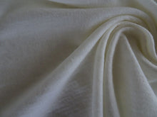 Load image into Gallery viewer, 1.5m Winter White 150g 100% Merino Jersey Knit Fabric Nice for babywear