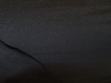 Load image into Gallery viewer, 1m Danish Black 98% Merino 2% elastane Sweatshirting 255g Terry looped backing