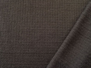 92cm Saddle Black  75% Merino 25% Polyester 230g  Waffle Knit- precut
