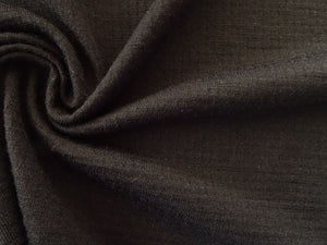 2m Saddle Black  75% Merino 25% Polyester 230g  Waffle Knit- precut 2m piece