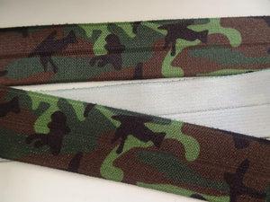 1m Camouflage Wider 25mm FOE FoldOver Fold over Elastic