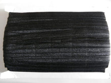 Load image into Gallery viewer, 10m Black Fold Over Elastic FOE 15mm
