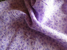 Load image into Gallery viewer, 102 x 145cm Purple Crinkle Chiffon Fabric