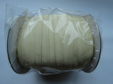 Load image into Gallery viewer, Antique cream 50 yard/ 45m roll of Fold over  foldover FOE elastic 15mm