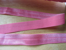 Load image into Gallery viewer, 1m 15mm fold over elastic- Watermelon Pink FOE foldover elastic