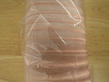 Load image into Gallery viewer, Sale 50 yard/ 45.6m Roll 15mm fold over elastic-Light Peach