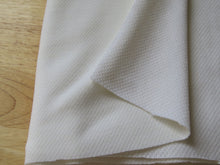 Load image into Gallery viewer, 1m Snowdonia Cream 56% merino 44% polypropylene 225g fabric-precut 1m