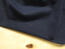 Load image into Gallery viewer, 1m Delaware Navy 100% merino jersey knit 170g 180cm wide