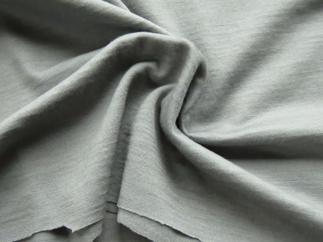 1.5m Ramsden Pale grey 150g 100% merino wool jersey knit