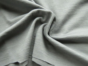 1m Ramsden Pale grey 150g 100% merino wool jersey knit- precut as last  metre