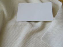 Load image into Gallery viewer, 1m Snowdonia Cream 56% merino 44% polypropylene 225g fabric-precut 1m