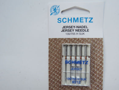 80/12 Schmetz Jersey Needles Use for Merino Fabrics 130/705