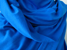 Load image into Gallery viewer, 1.5m Beaming Blue 100% merino Jersey Knit 150g