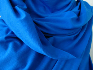 1.5m Beaming Blue 100% merino Jersey Knit 150g