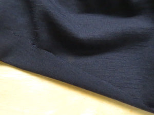 1.5m Delaware Navy 100% merino jersey knit 170g 180cm wide- precut piece