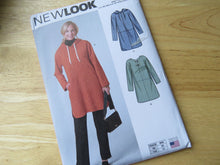 Load image into Gallery viewer, New Look N6706 Long sweatshirt, tunic or coat pattern- use our merino fabric