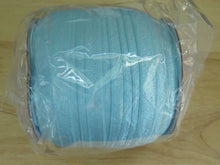 Load image into Gallery viewer, 50 yard/ 45.7m Topaz Pale Blue 20mm Fold over elastic FOE elastic