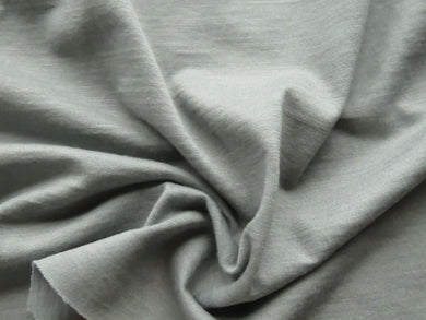 15cm Ramsden Pale grey 150g 100% merino wool jersey knit 150cm