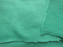 Load image into Gallery viewer, 1.5m Cleveland Green 75% merino 25% polyester textured jersey knit 230g