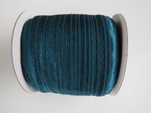 Load image into Gallery viewer, 5m Mallard teal 15mm  foldover elastic fold over FOE 15mm